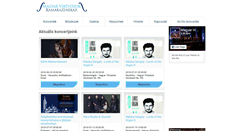 Desktop Screenshot of hungarianvirtuosi.com